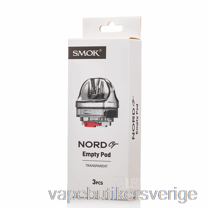 Vape Sverige Smok Nord Gt Ersättningsskidor Transparenta